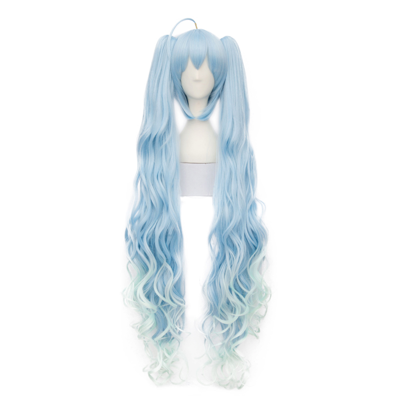 Anime Cosplay Blue Hair - Vocaloid Saison Frauen magischen Schnee Miku