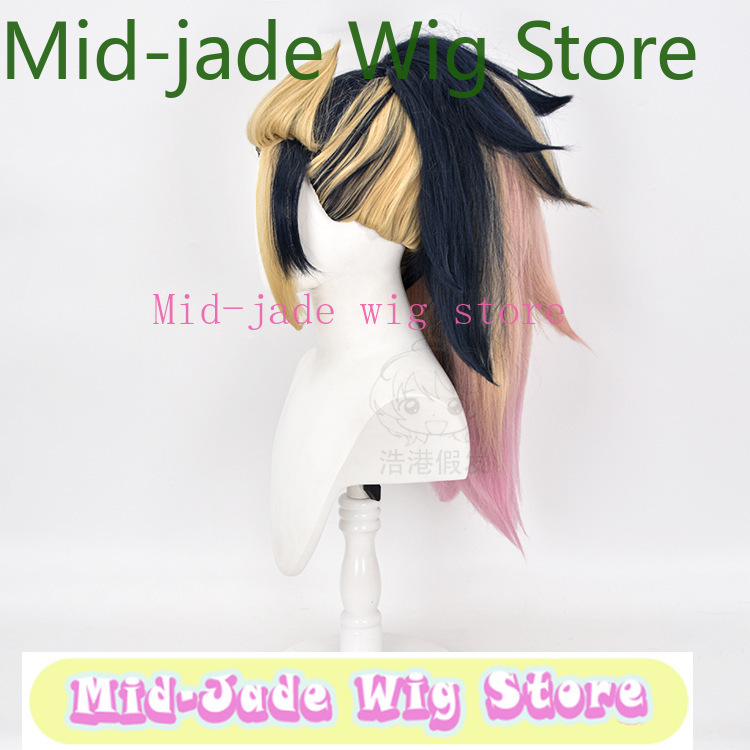 LOL KDA Akali Cosplay-Perücke, – Anime Cosplay Blue Hair Bewertung und Preis
