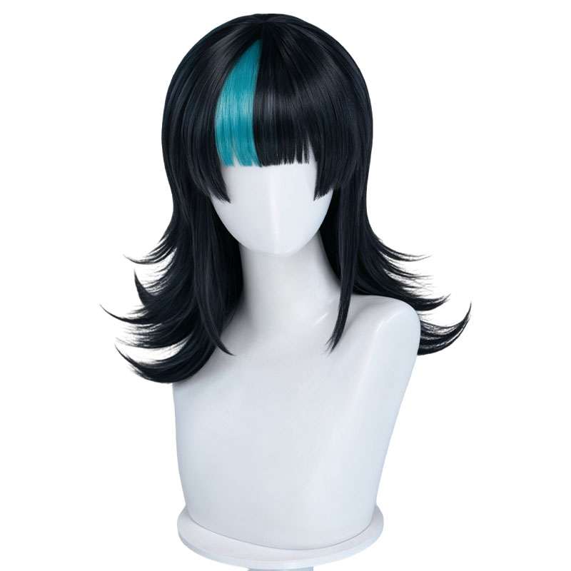 Anime Kirara Hoshi Cosplay Per – Anime Cosplay Blue Hair Bewertung und Preis