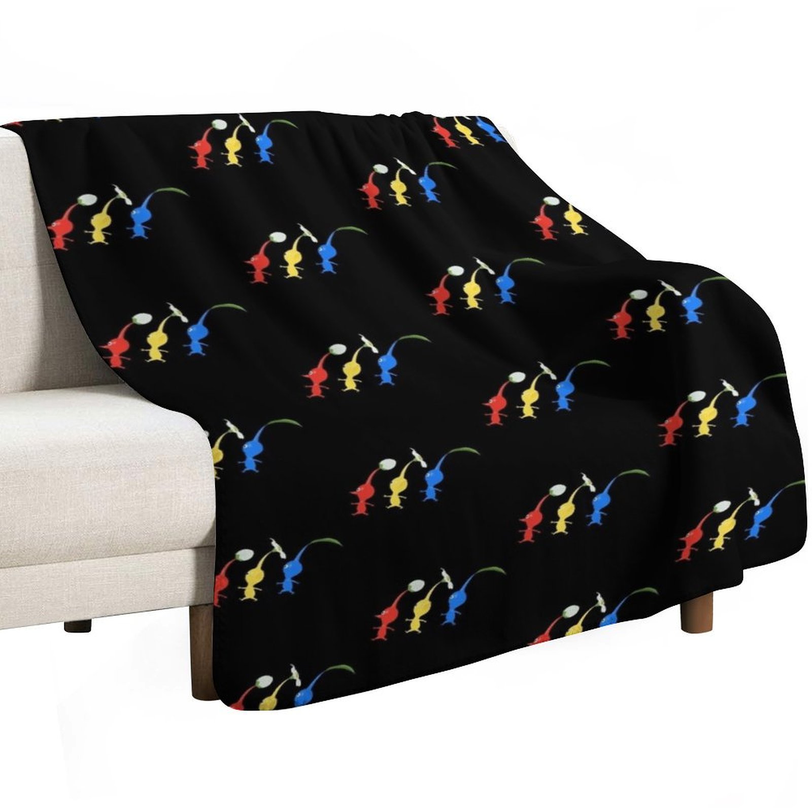 3 Pikmin Running Überwurfdecke – Anime Cosplay Idea Bewertung und Preis