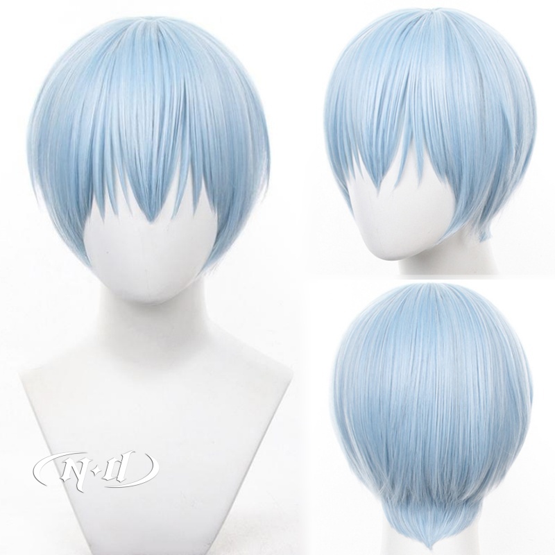 ND Himmel Cosplay Perücken Fri – Anime Cosplay Blue Hair Bewertung und Preis