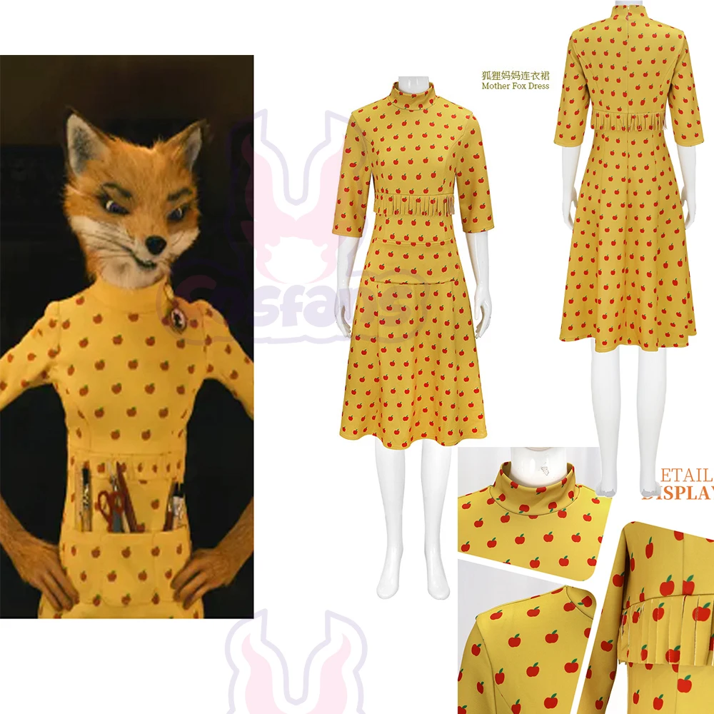 Film Fantastic Mr Fox Mrs Fox  – Anime Cosplay Ladies Bewertung und Preis