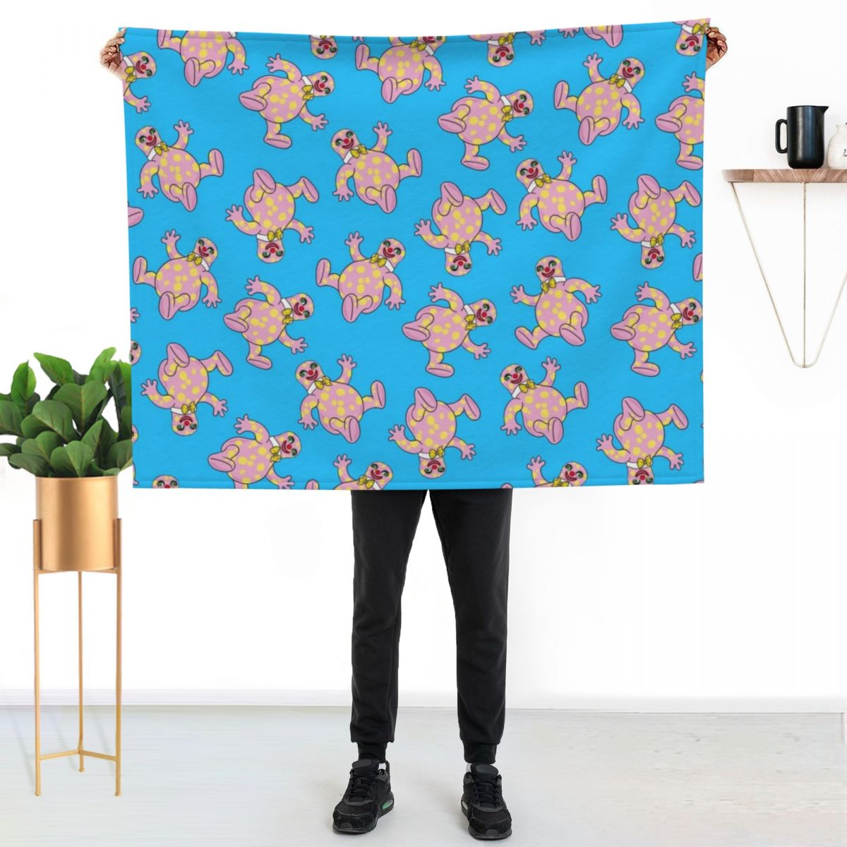 Blobby Blobby Blobby Wolldecke – Anime Cosplay Idea Bewertung und Preis